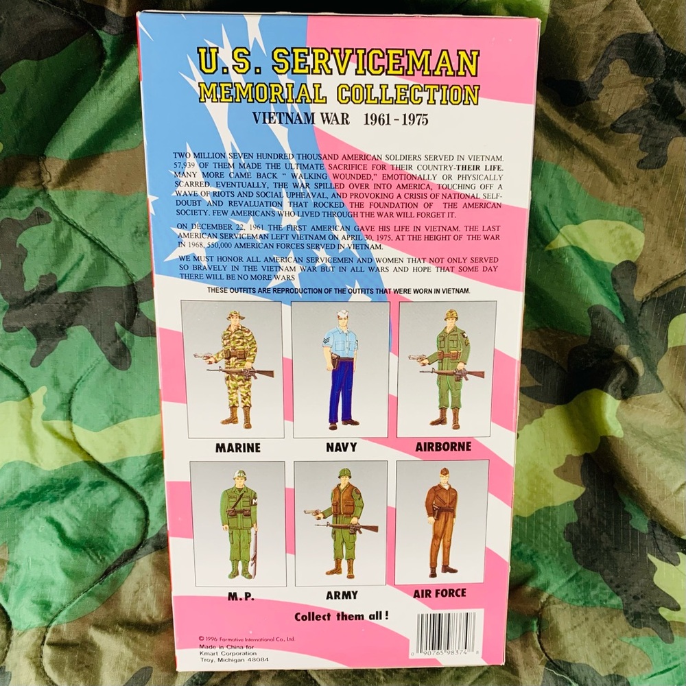 U.S. Serviceman Memorial Collection Action Figure. Vietnam War 1961-1975. - Picture 5 of 10